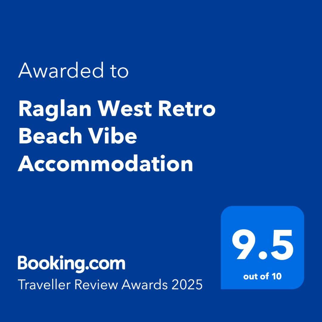 Raglan West Retro Beach Vibe Accommodation Exteriér fotografie